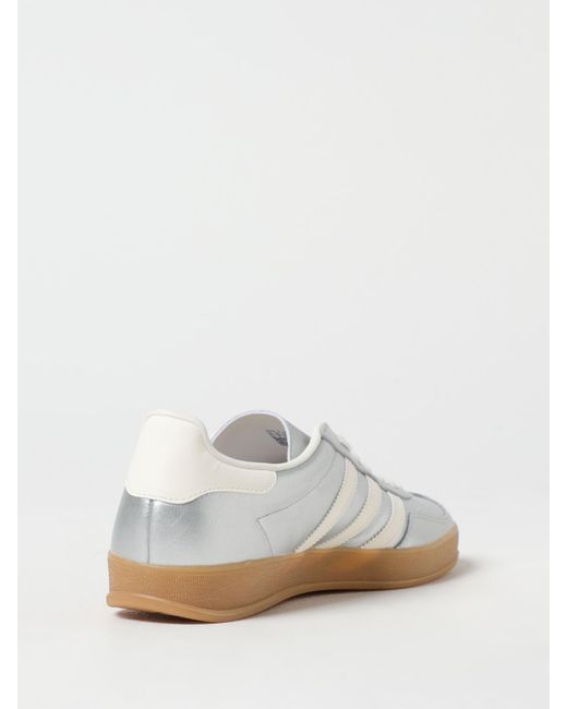 Adidas Originals White Gazelle Indoor Sneakers for men