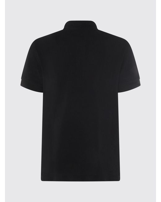 Tom Ford Black Basic Cotton Polo Shirt for men