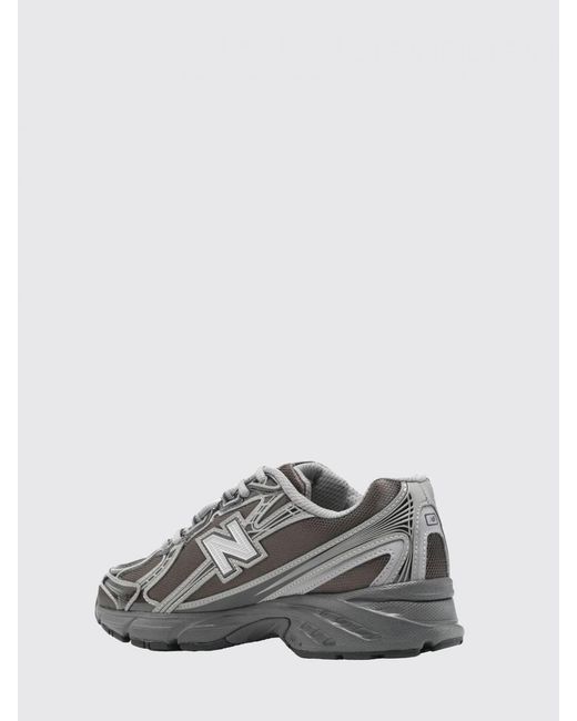 New Balance White 740 Mesh And Rubber Sneakers for men