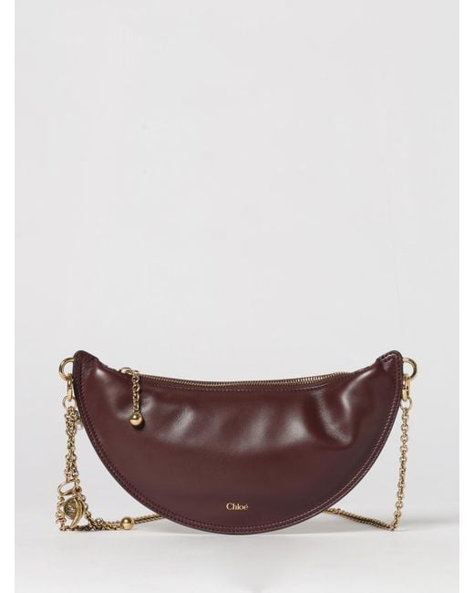 Chloé Brown Chlo&Eacute Icons Mini Ledertasche