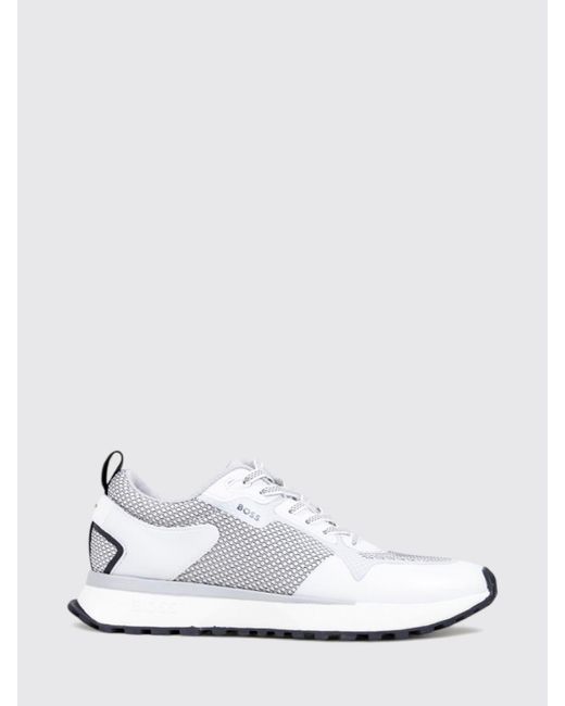 Zapatillas Hombre BOSS de hombre de color Blanco Lyst
