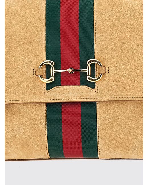 Borsa A Spalla Paparazzo di Gucci in Natural