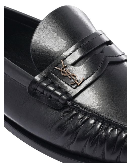 Saint Laurent White Loafer