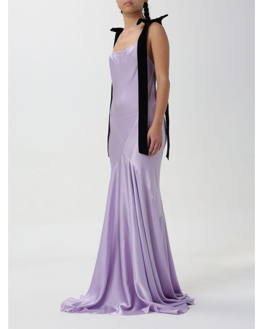 Nina Ricci Purple Kleid