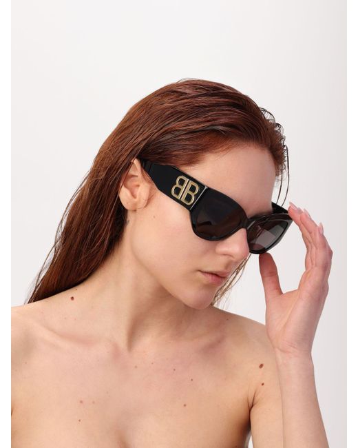 Gafas de sol Balenciaga de color Black