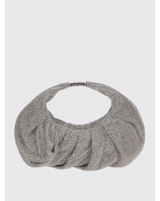 Sac Porté Épaule Femme Benedetta Bruzziches en coloris Gray