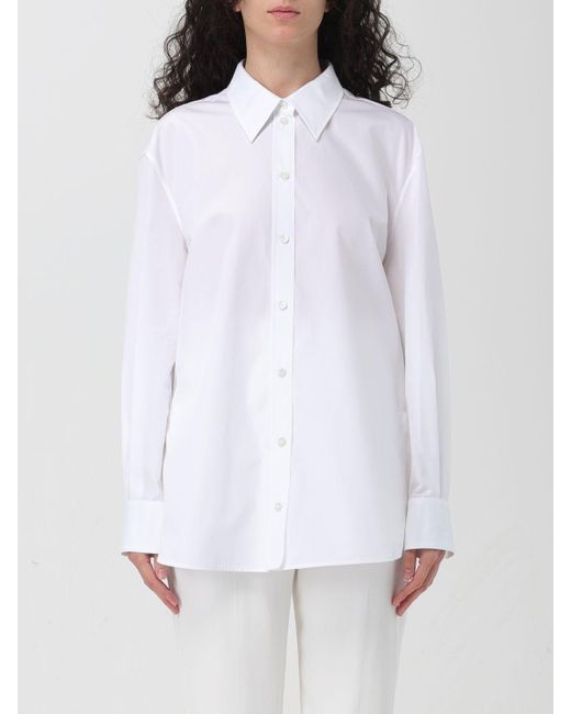 Camicia di cotone di Alexander McQueen in White