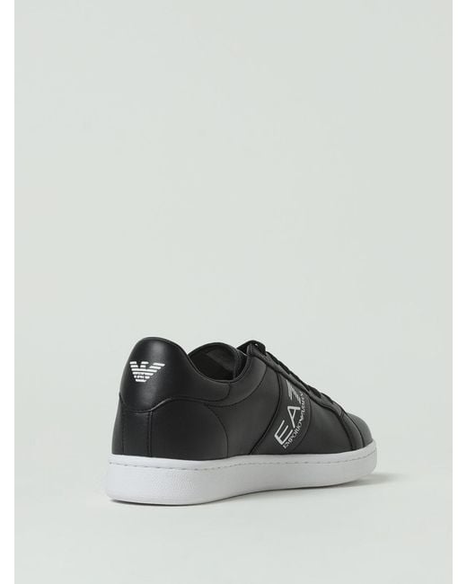 EA7 Black Trainers for men