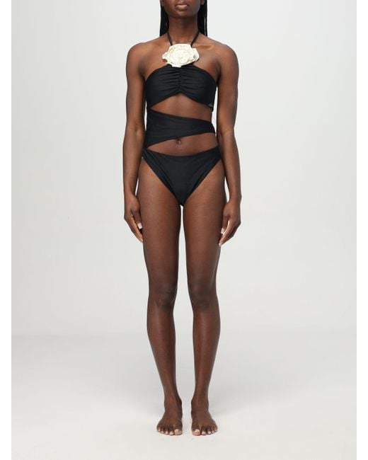 Karl Lagerfeld Black Swimsuit