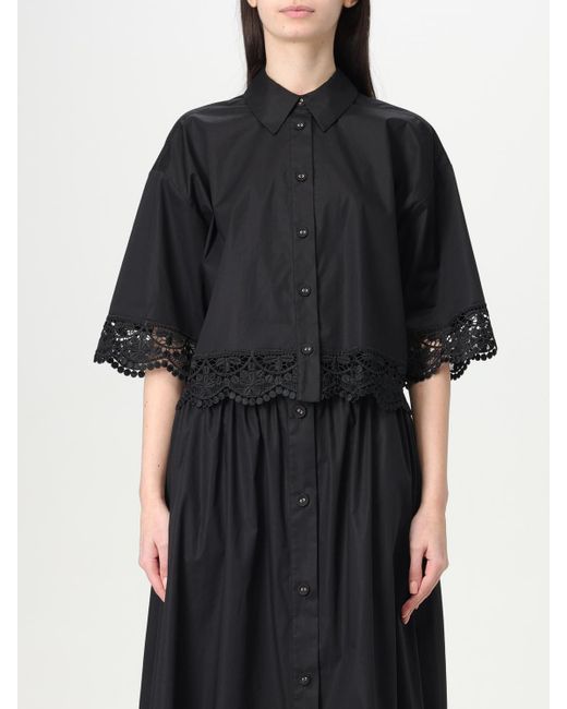 Twinset Black Hemdbluse Damen