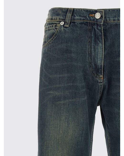 Vaquero Mujer Magda Butrym de color Blue