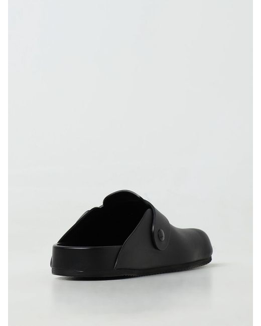 Balenciaga Black Flat Sandals