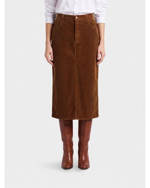 Isabel Marant Brown Skirt
