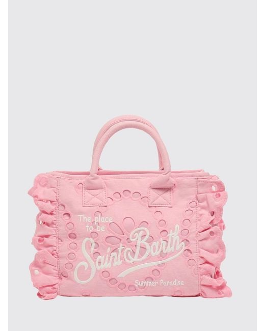 Mc2 Saint Barth Pink Shoulder Bag