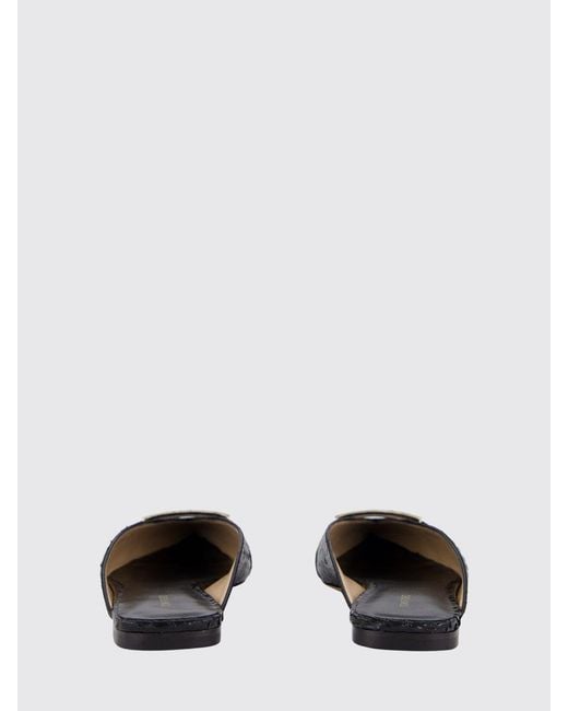 Tom Ford White Python Print Leather Mules