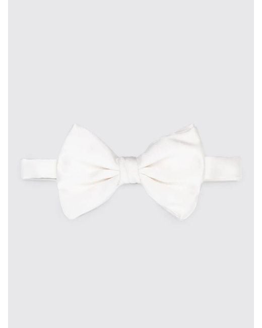 Giorgio Armani White Bow Tie for men