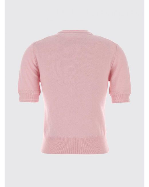 Jil Sander Pink Virgin Wool Knit