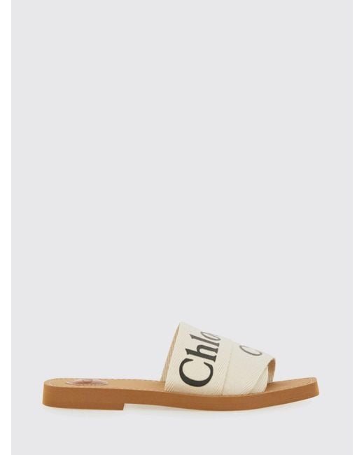 Chloé White Sandalen Herren