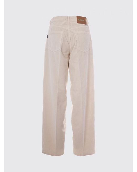 Haikure Natural Bethany Wide-Leg Trousers