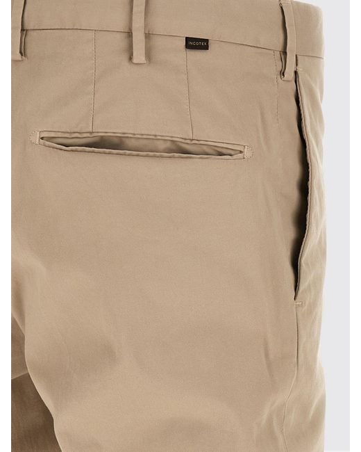 Incotex Natural Tailored Trousers for men