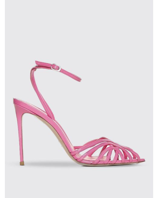Le Silla Pink Heeled Sandals