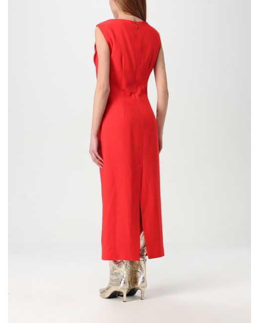 MSGM Red Dress