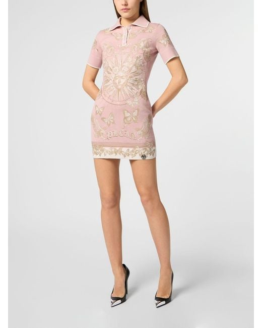 Philipp Plein Pink Dress