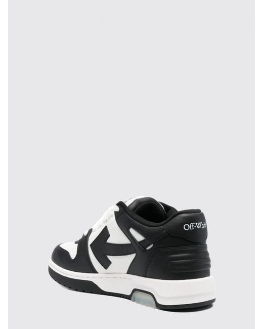 Off-White c/o Virgil Abloh White Out Of Office Leather Sneakers for men