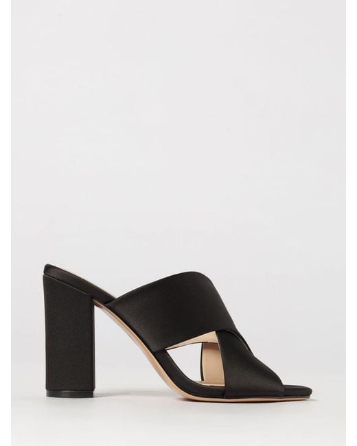 Twinset Black Flat Sandals