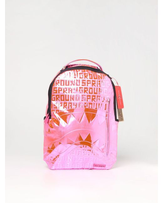 Sprayground Pink Backpack
