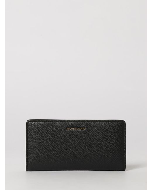 Michael Kors Gray Bryant Grained Leather Wallet
