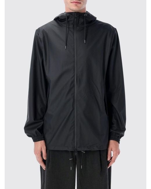 Rains Black Jacket for men