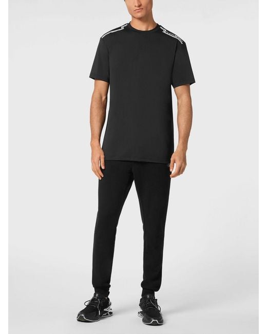 Philipp Plein Black T-Shirt for men