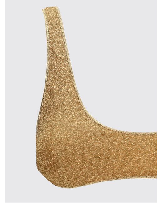 Oseree Metallic Lurex Bikini Swimsuit