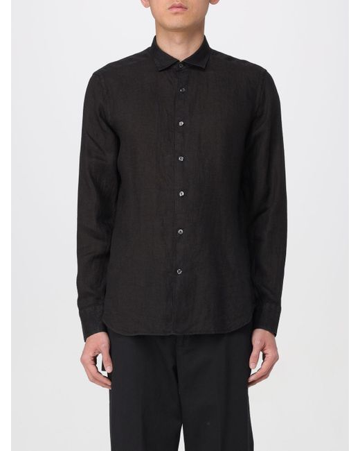 Tintoria Mattei 954 Black Shirt for men