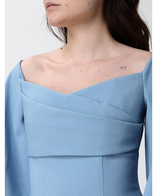 Solace London Blue Dress Gnawed