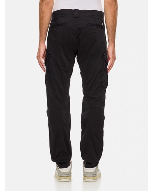 C P Company Black Trousers for men