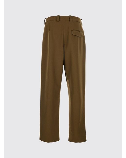 A.P.C. Natural Slim Fit Virgin Wool Blend Chino Trousers With American Pockets for men