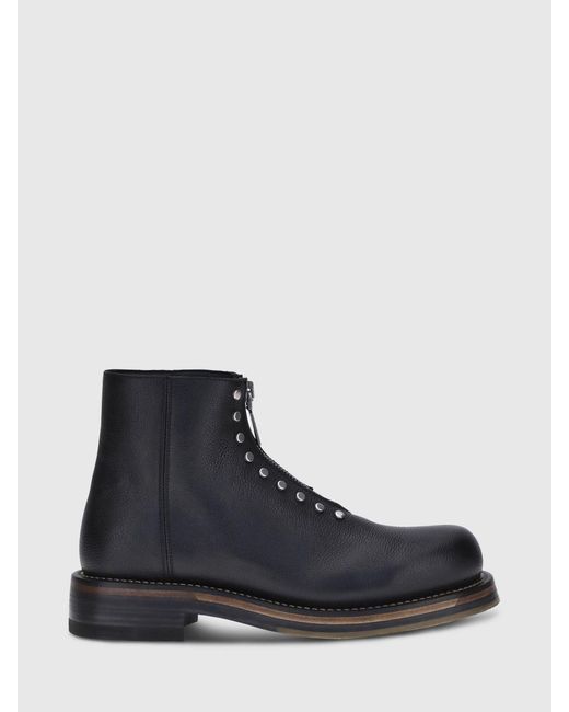 McQueen Blue Boots for men