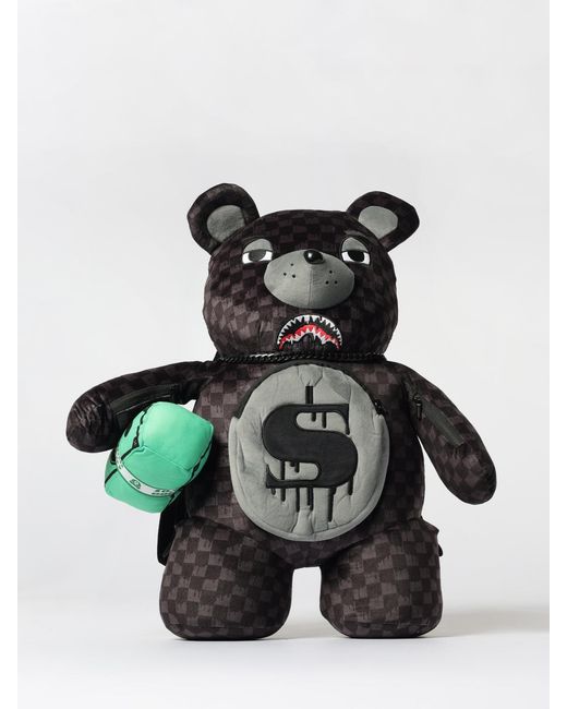 Sprayground Black Backpack for men