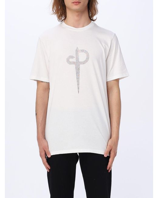 Cesare Paciotti T-shirt in White für Herren