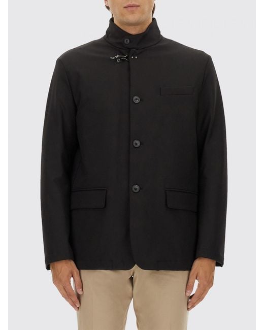 Fay Black Jacket for men