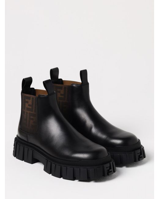 Fendi Stiefeletten Herren in Black für Herren