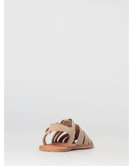 Superga Natural Suede Sandal
