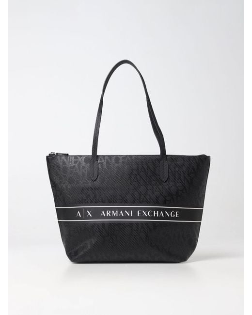 Armani exchange best sale black bag