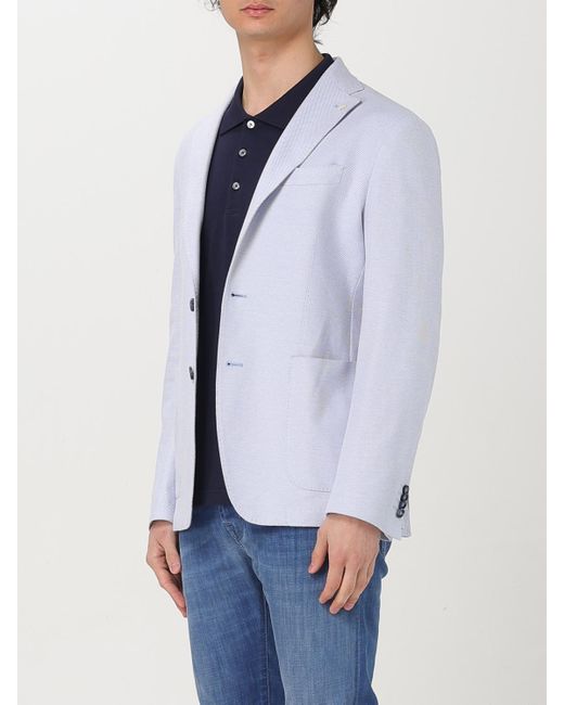 Blazer Homme Manuel Ritz pour homme en coloris White