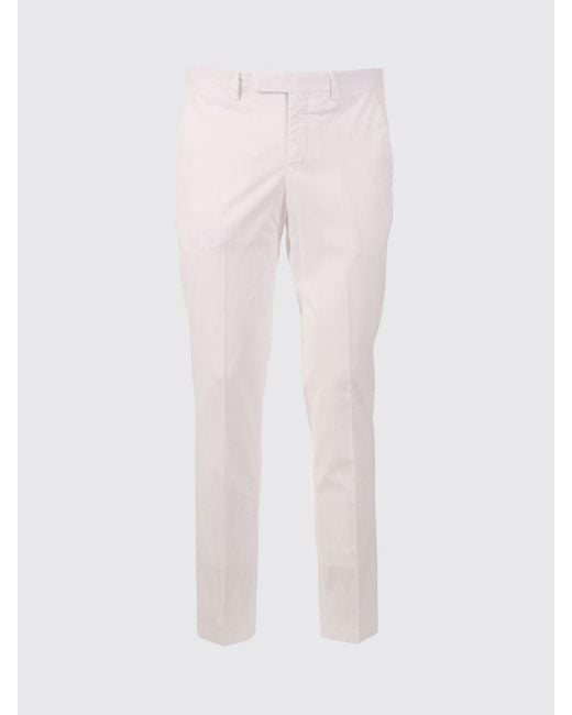 PT01 White Chino Trousers for men