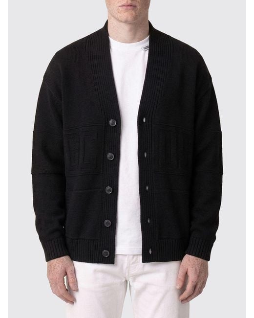 Gcds Black Cardigan for men
