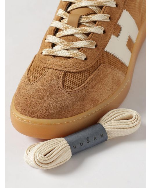 Hogan Natural Cool Suede Sneakers for men
