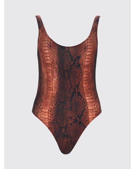 Jean Paul Gaultier Brown Swimsuit